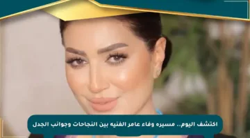 اكتشف اليوم.. مسيرة وفاء عامر الفنية بين النجاحات وجوانب الجدل